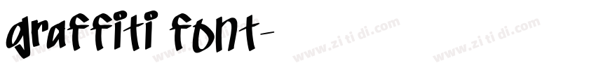 graffiti font字体转换 graffiti font字体转换